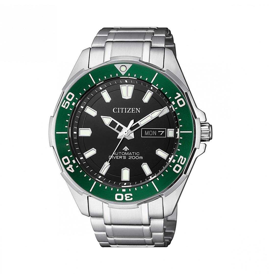 CITIZEN Promaster Marine Super Titanium Automatic นาฬิกาข้อมือผู้ชาย รุ่น NY0071-81E