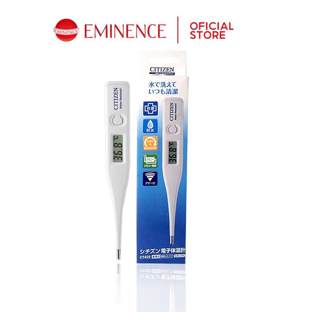Citizen เทอร์โมมิเตอร์วัดไข้ระบบดิจิทัล รุ่น CT-422 (รับประกัน1ปี)