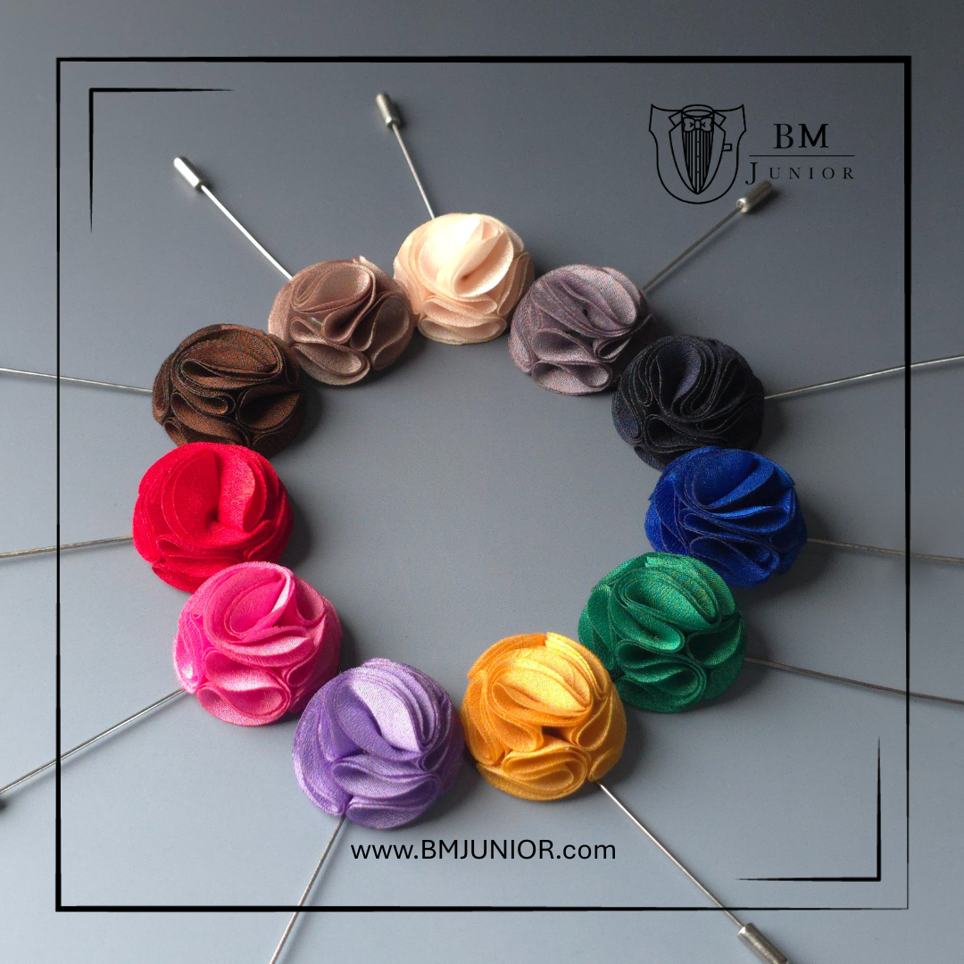 พินดอกไม้ รุ่นขดเกลียวเล็ก | Flower Pin Spiral Series