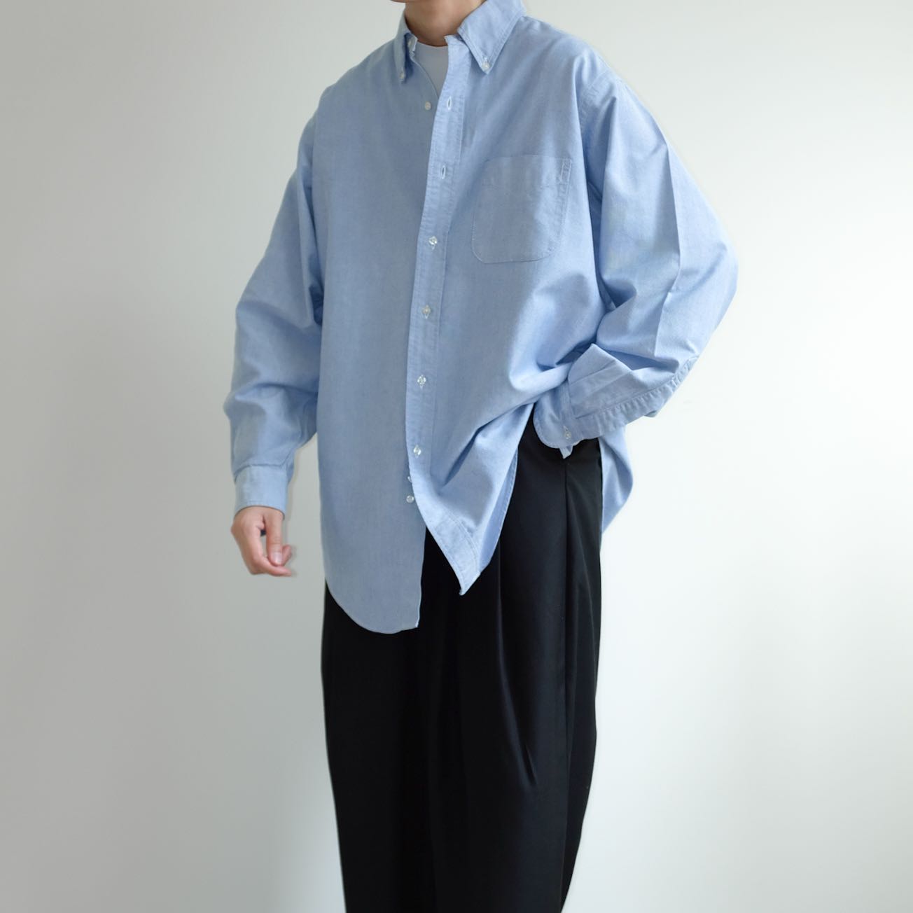 BROOKS BROTHERS Oxford’s Cotton Oversized Big Shirts