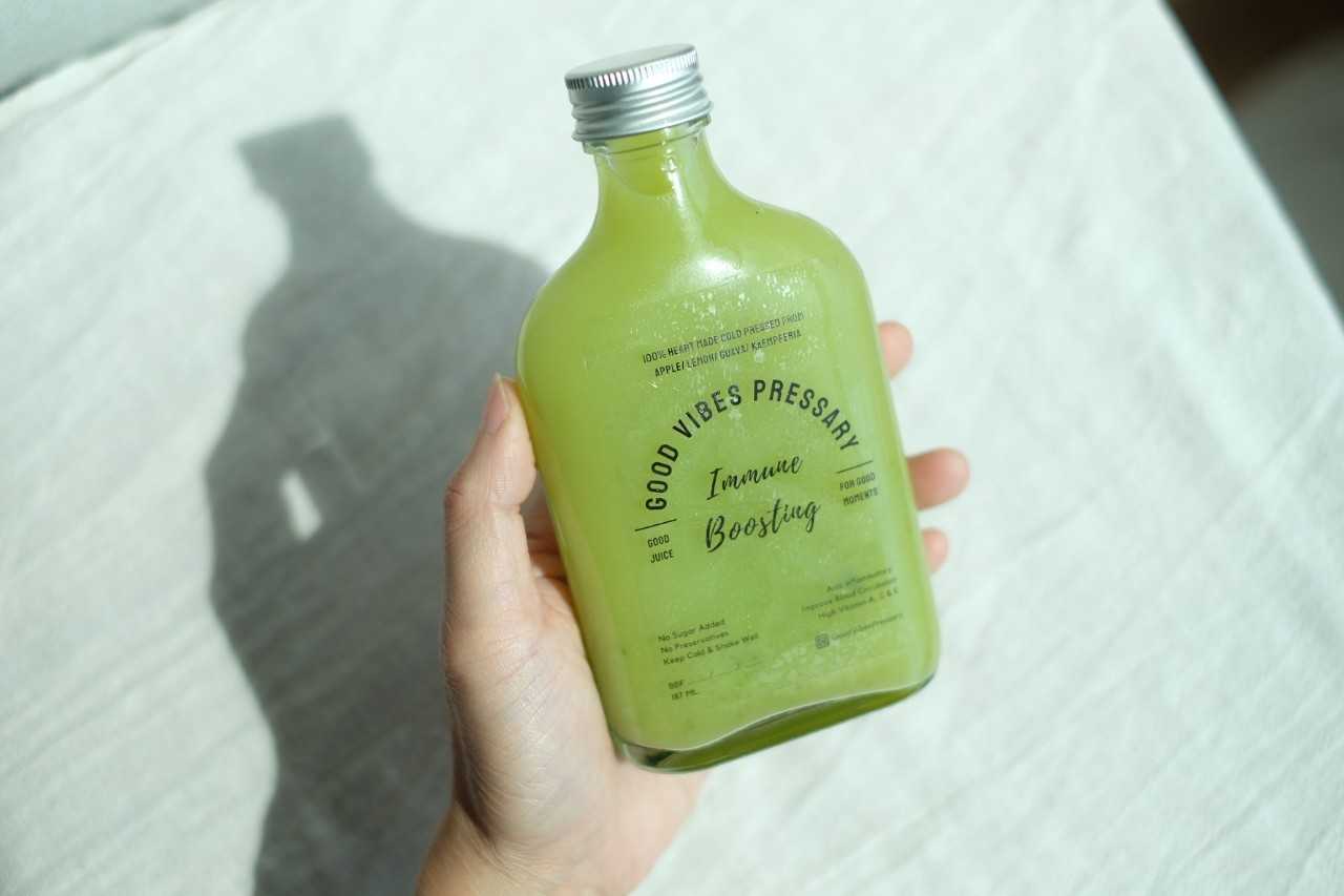 Cold Pressed Juice สูตร Immune Boosting
