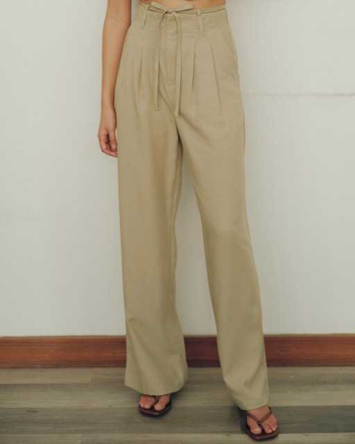 Oversized Trousers W Drawstring