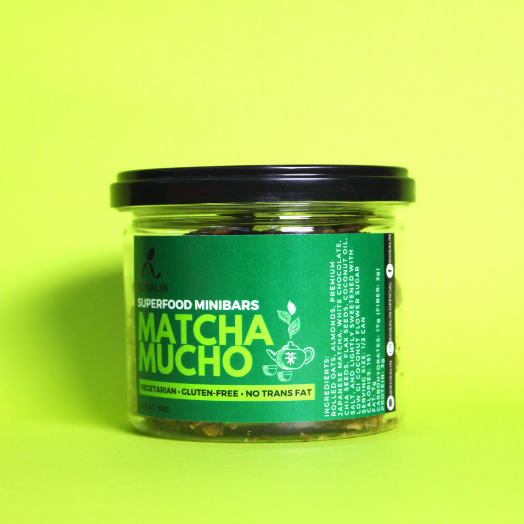 SUPERFOOD MINIBARS - MATCHA MUCHO