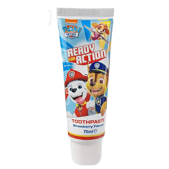 ยาสีฟัน Paw patrol มีFlouride  made in Australia