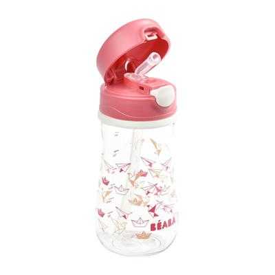 กระติกน้ำหัดดื่ม  Straw Cup 350 ml - Dark Pink