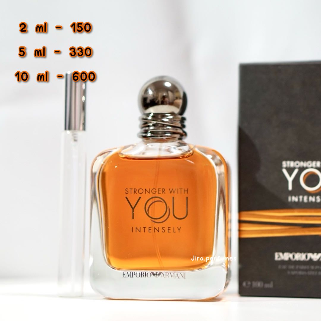 Armani stronger with you intensely