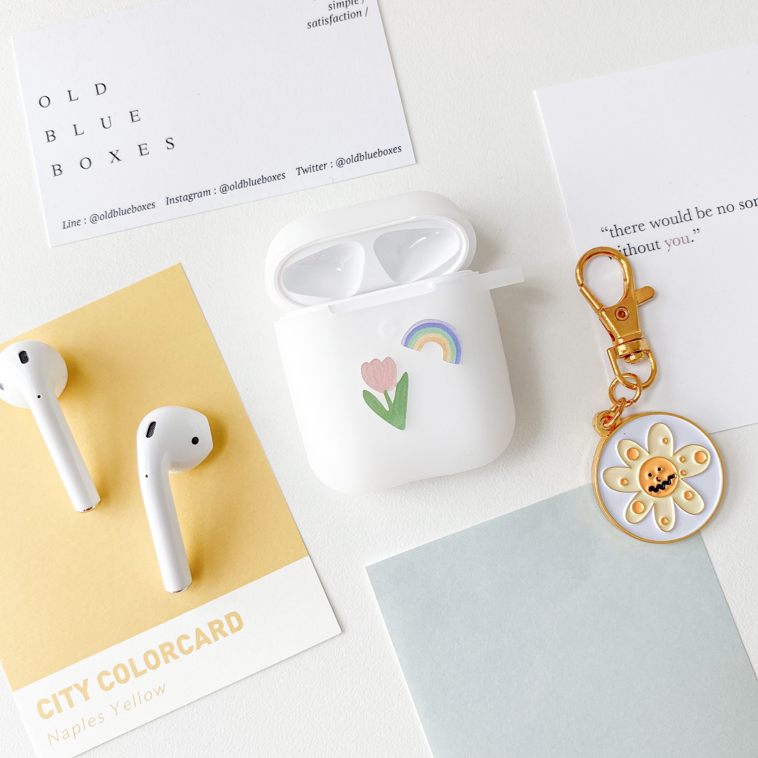 Case Airpods - เคสแอร์พอด (สีใสขุ่น)