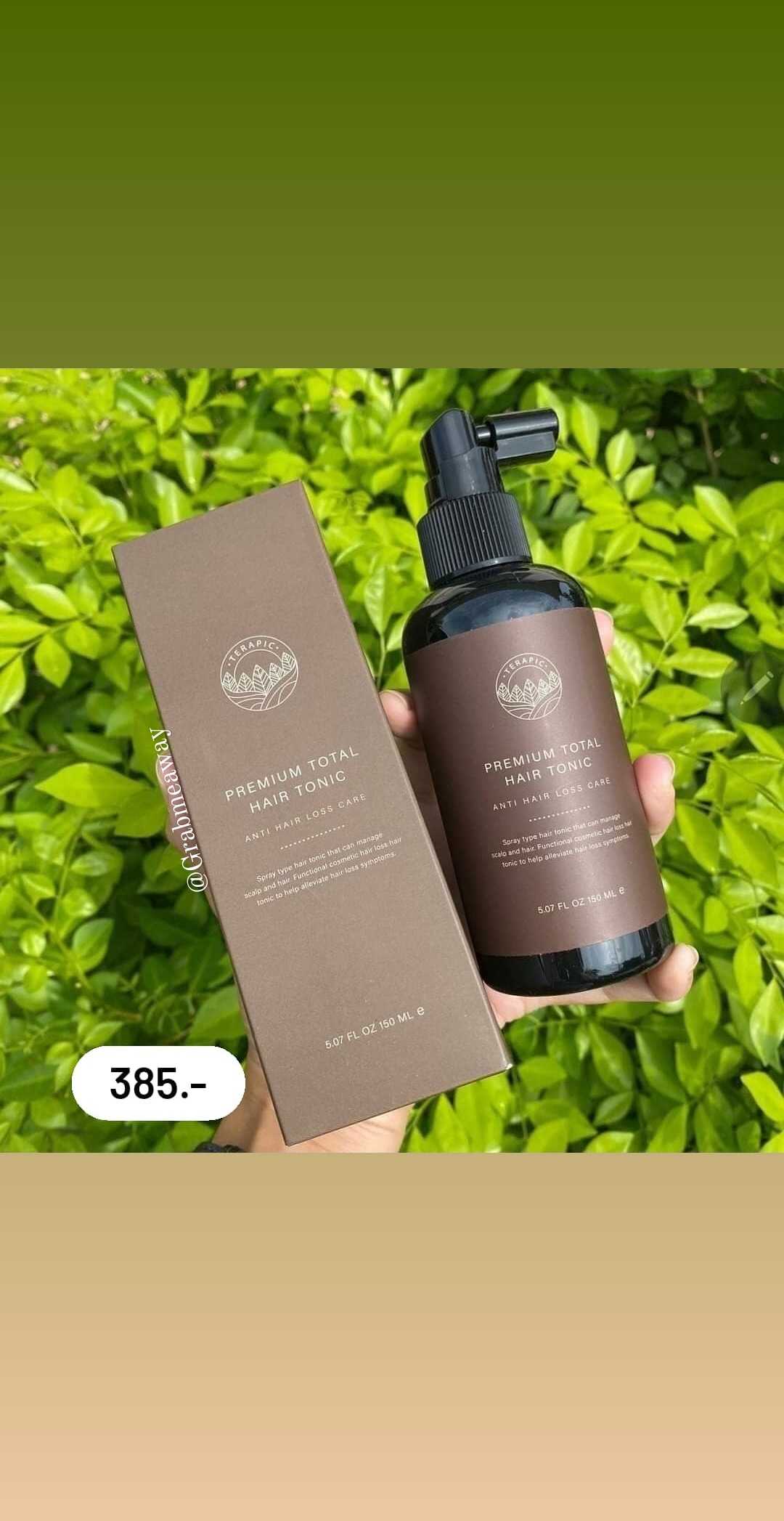 พร้อมส่ง 💋 Terapic Premium Total Hair Tonic 160ml.