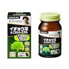 😀โฉมใหม่!!! Noguchi Ginkgo Biloba+DHA+EPA ใบแปะก้วยผสมน้ำมันปลาโอเมก้า3