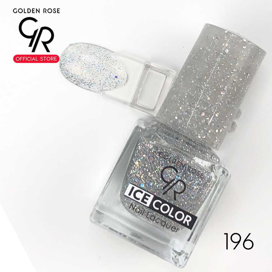 Golden Rose โกลเด้น โรส สีทาเล็บ ไอซ์ เนลล์ 6 มล. Ice no.196