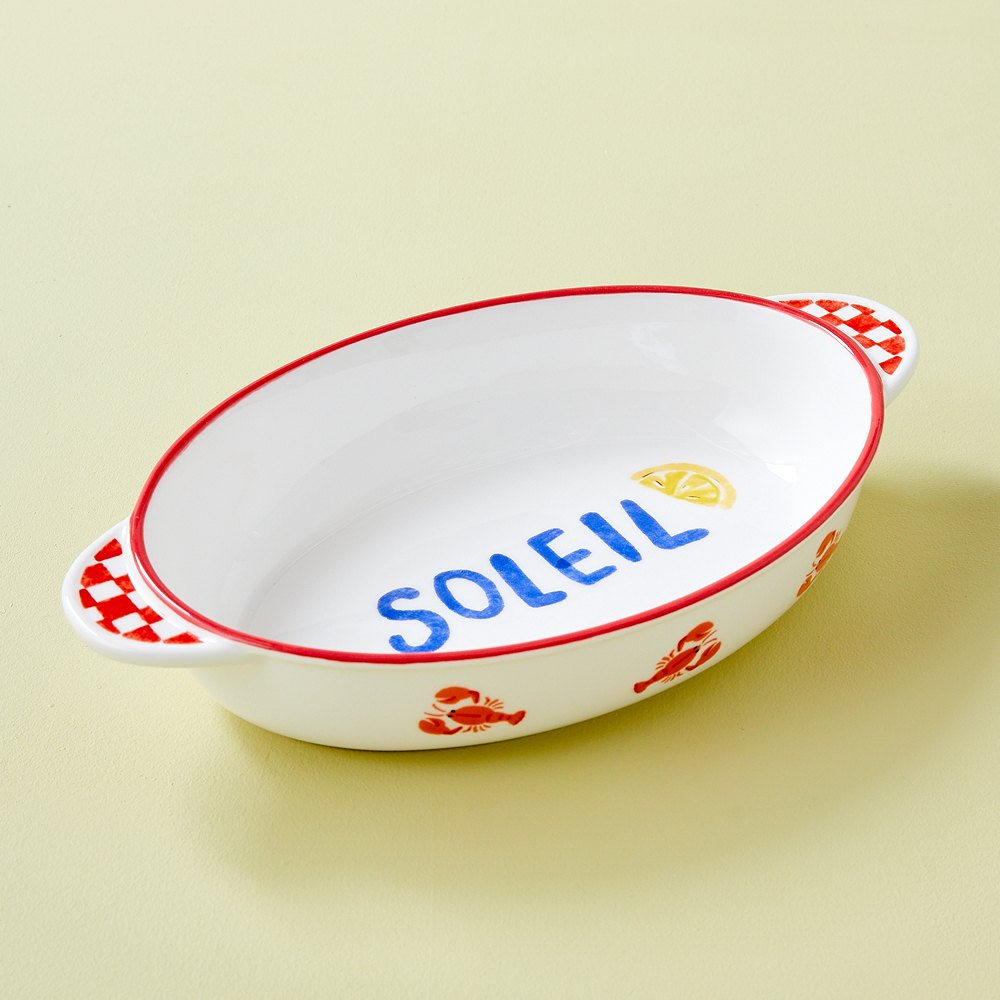 (Pre-order)  Summer Costa - Two-Handled Gratin 22.5 cm