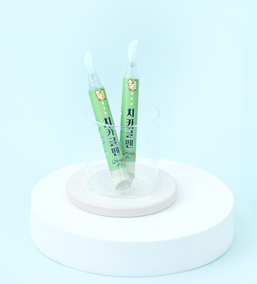 (Pre-order). ปากกาเจลทำความสะอาดฟันสุนัข ลดคราบหินปูน ลดคราบพลัค สำหรับหมาเเปรงฟันยาก