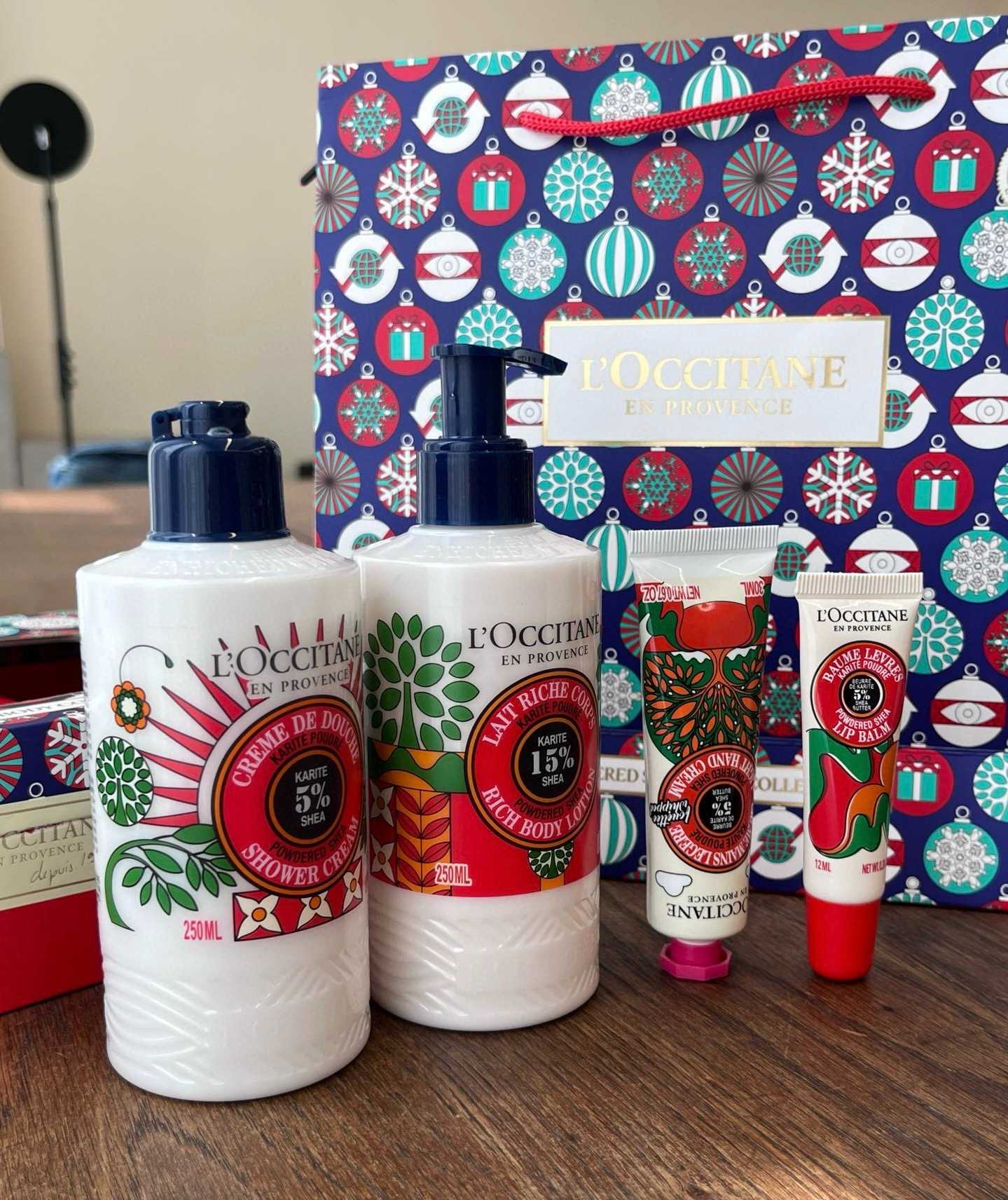 L’OCCITANE CHRISTMAS SET BODY CARE