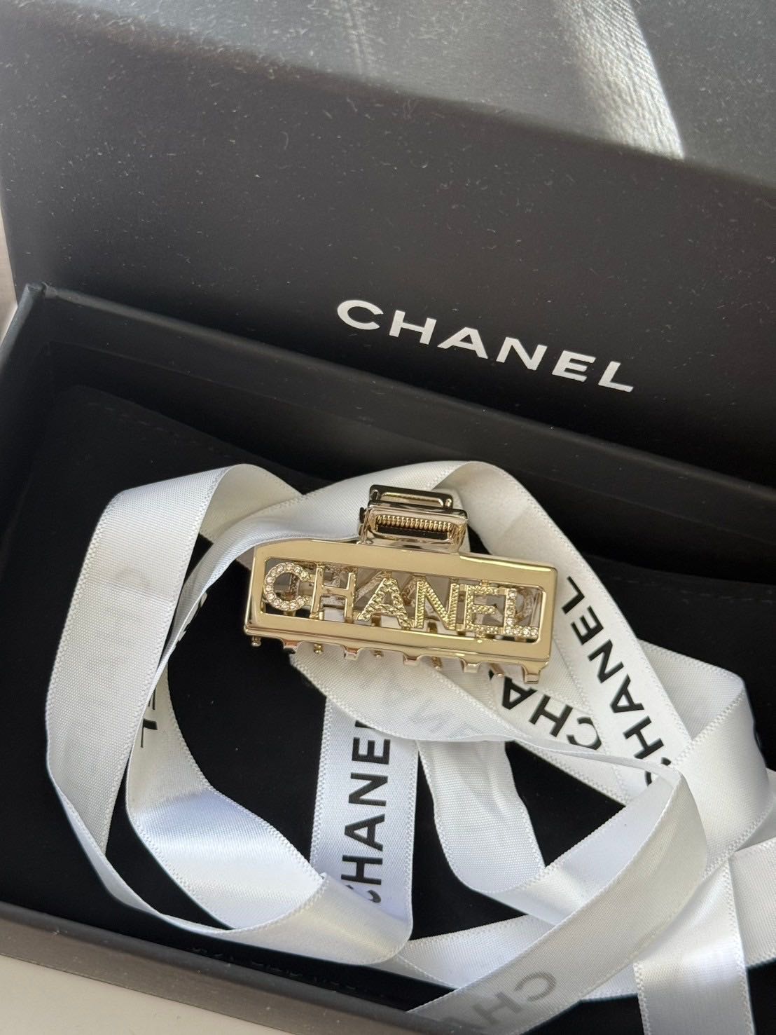 (K016)กิ๊บ chanel สีทอง (งาน1:1)