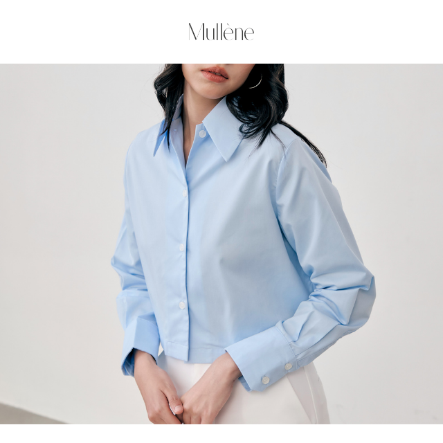 [Mullène] Allen Shirt / BLUE
