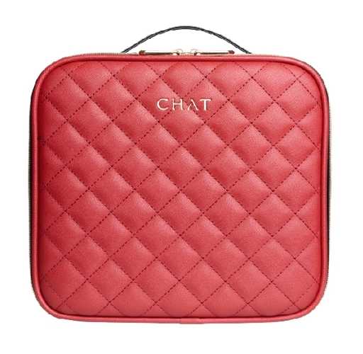 ฉัตรกระเป๋าแต่งหน้าไฟ LED ► Official Account CHAT MAKEUP BRUSH AND LED LIGTHED BAG