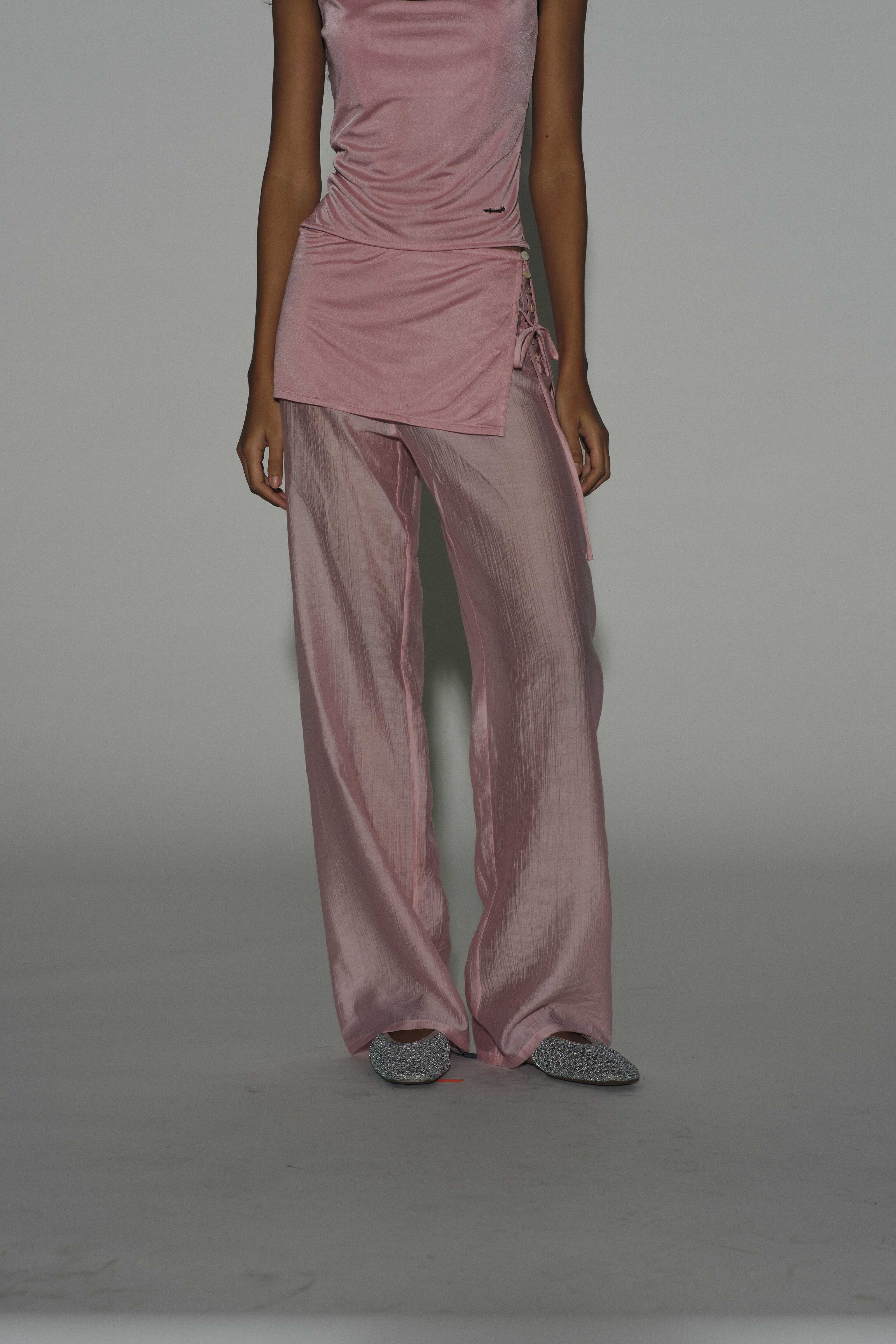 Apron Trousers - Pink