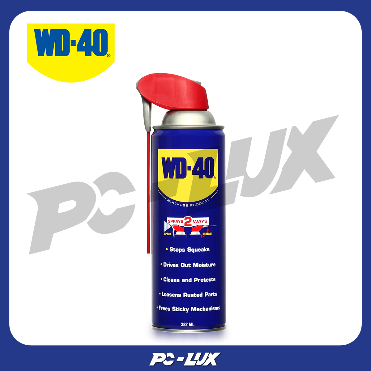 WD-40 น้ำมันอเนกประสงค์ หัวฉีดอัจฉริยะ Smart Straw ขนาด 382 มิลลิลิตร