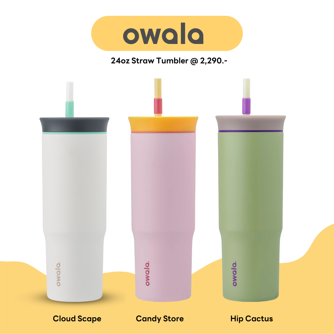 Owala Stainless Steel Straw Tumbler ขนาด 24oz จากอเมริกา