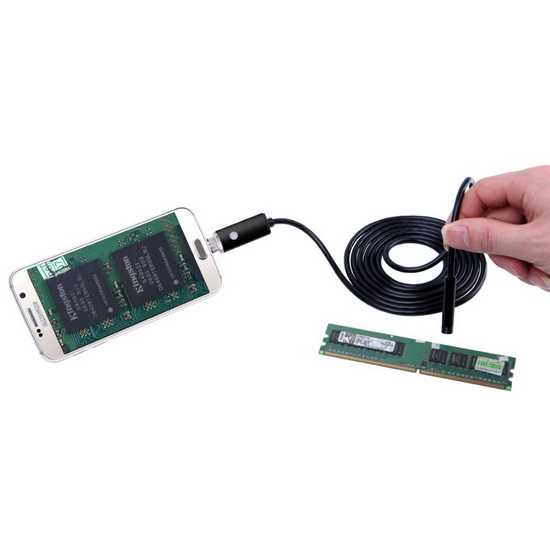 กล้องงู HD USB-android 2IN1 (8mm) 10m