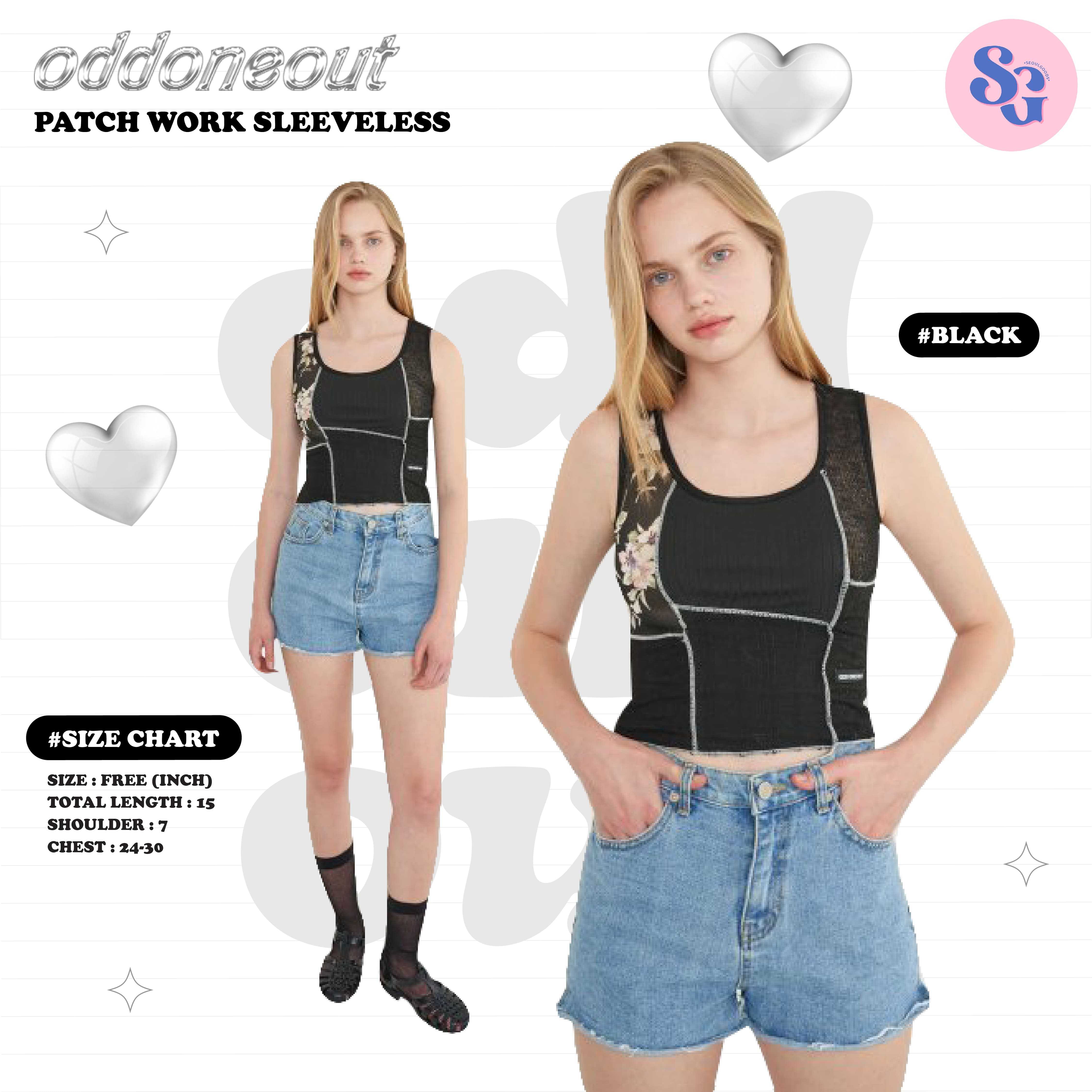 ODDONEOUT -  Patch Work Sleeveless