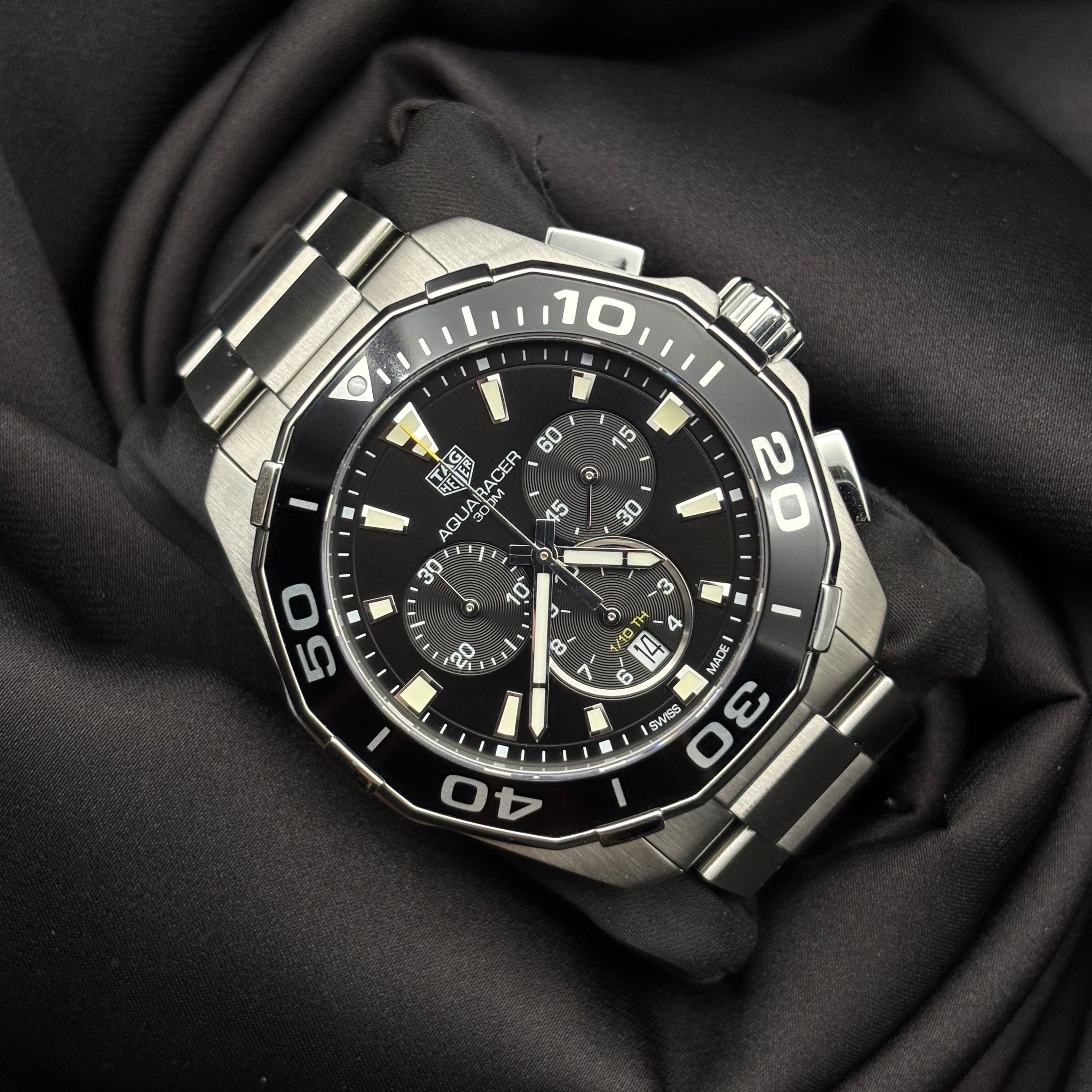 Tag Heuer King Aquaracer ขอบฟิล์ม จับเวลา