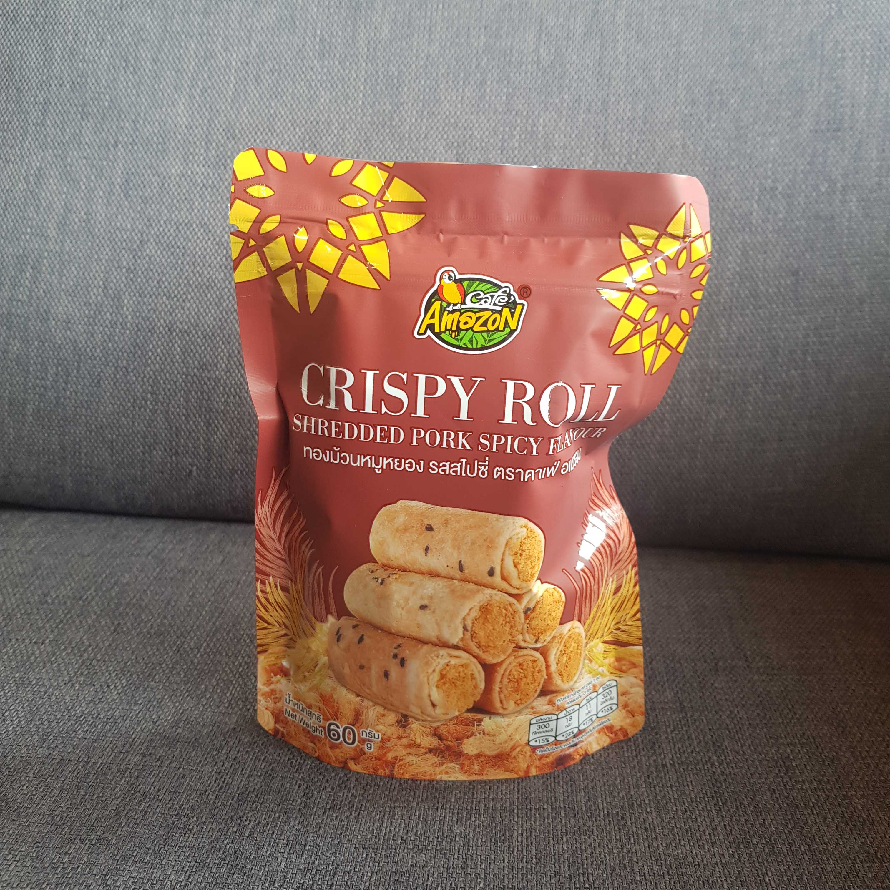 ทองม้วนหมูหยอง รสสไปซี่ (Crispy Roll Shredded Pork Scipy Flavor)