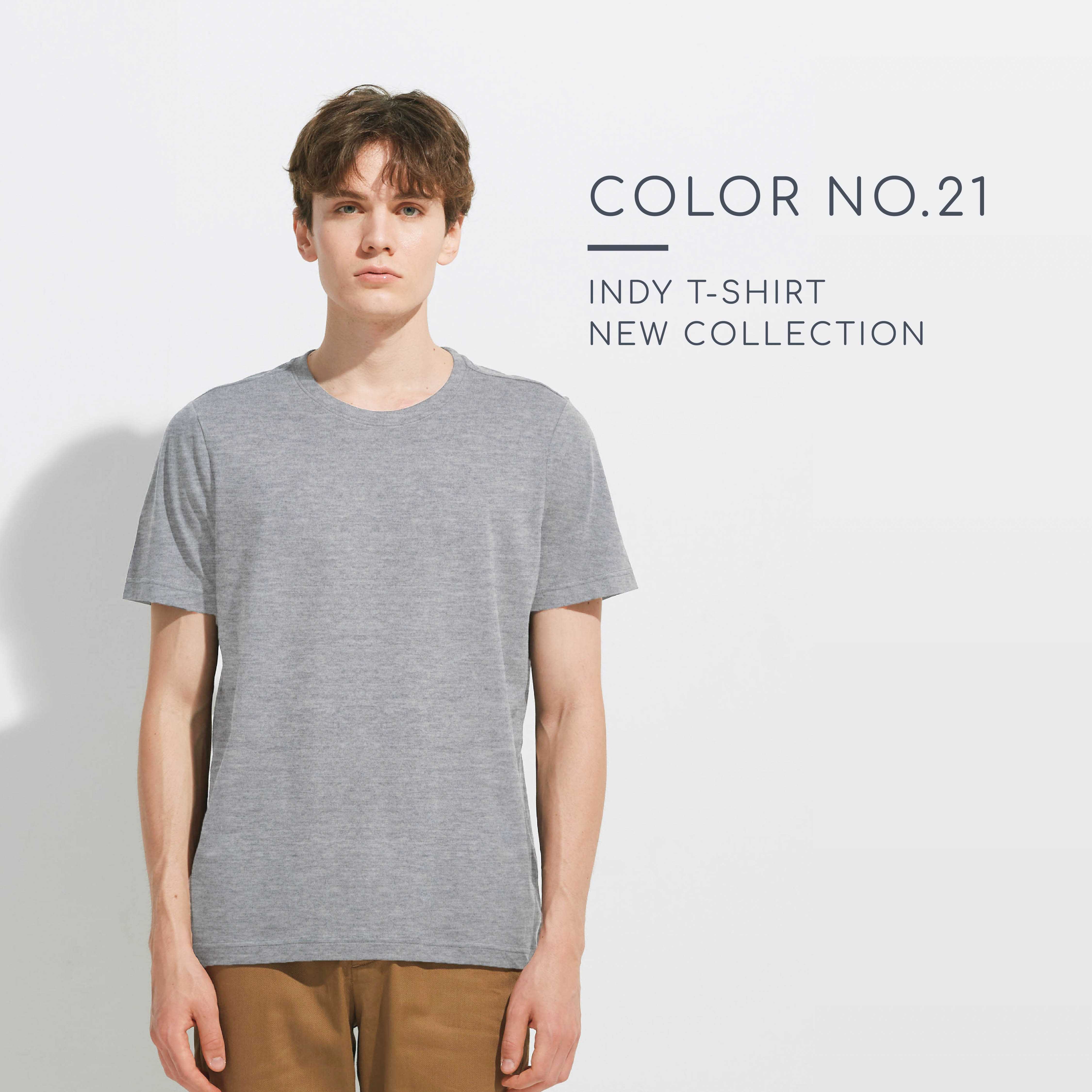 NO.21 Top-dry grey