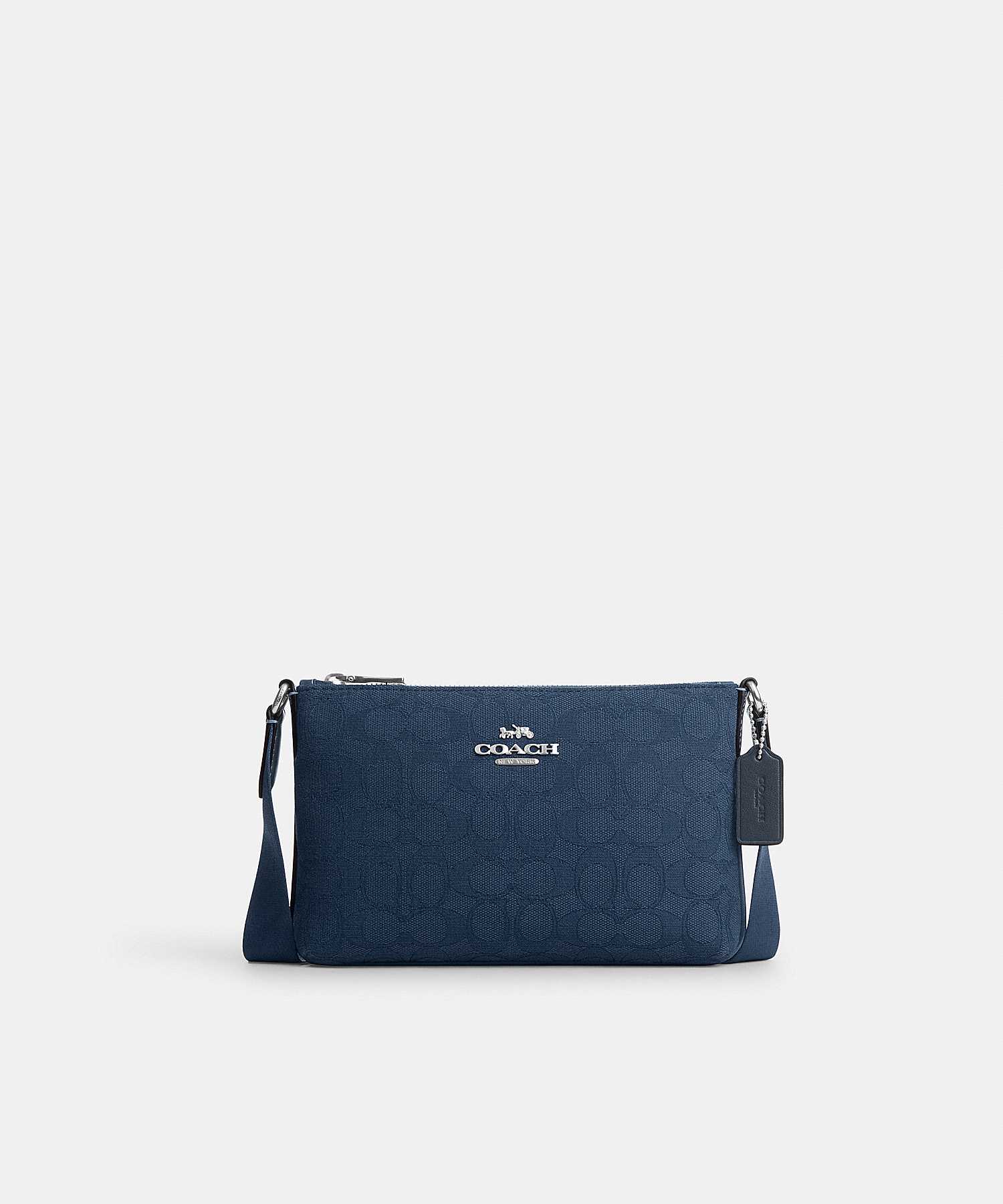 COACH PACE SLIM CROSSBODY BAG IN SIGNATURE JACQUARD CT799 SVPM1
