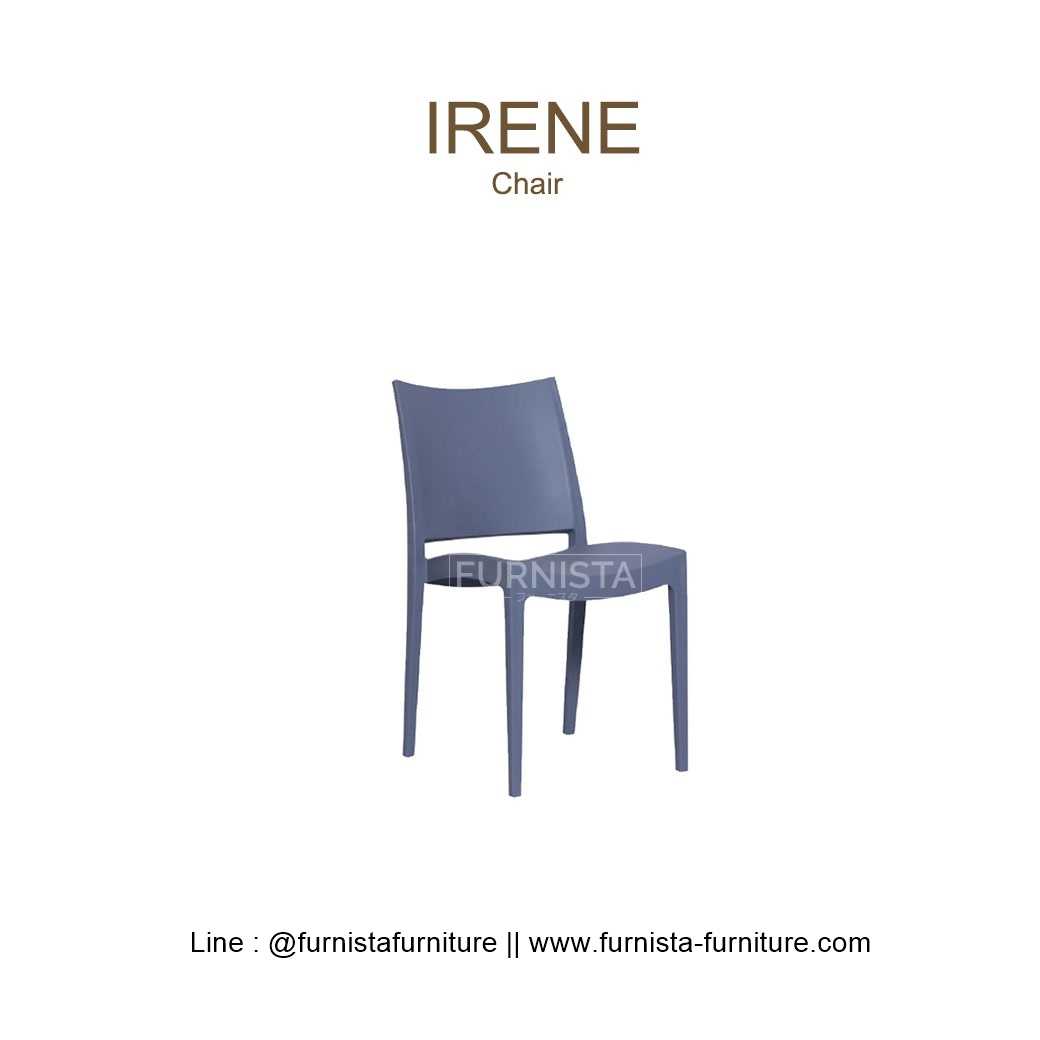 เก้าอี้ดีไซน์ IRENE - W 42x58xh80 cm.