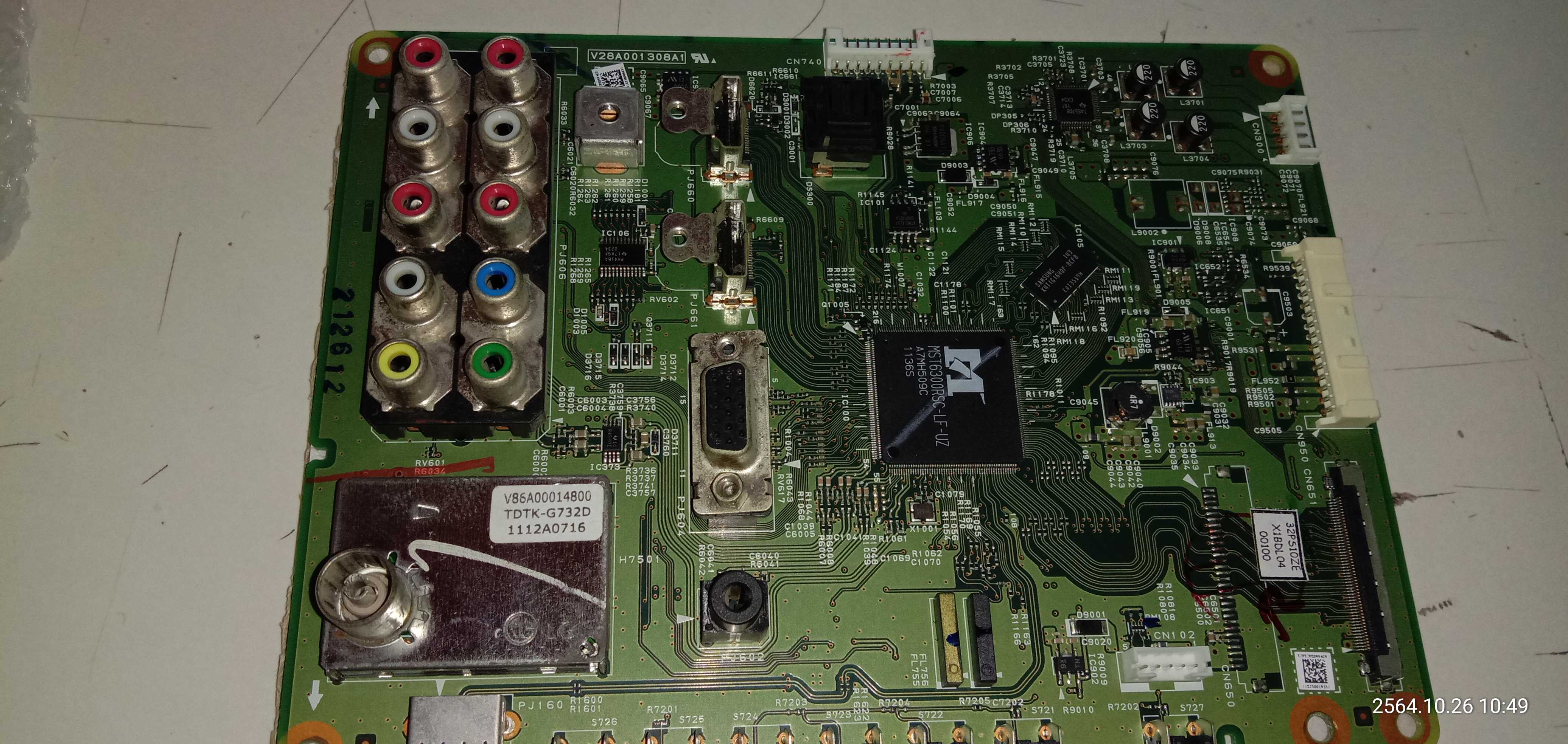 เมนบอร์ด Toshiba 32ps10t