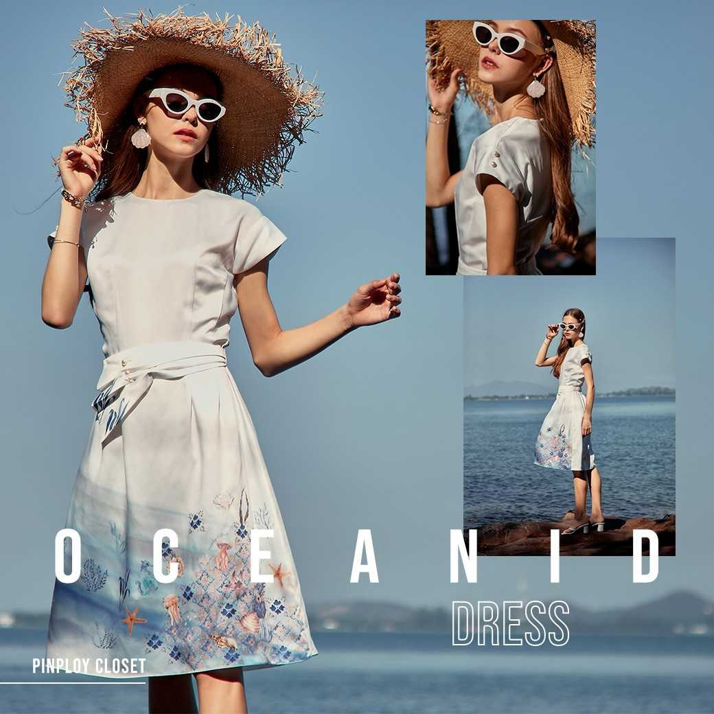 OCEANID DRESS