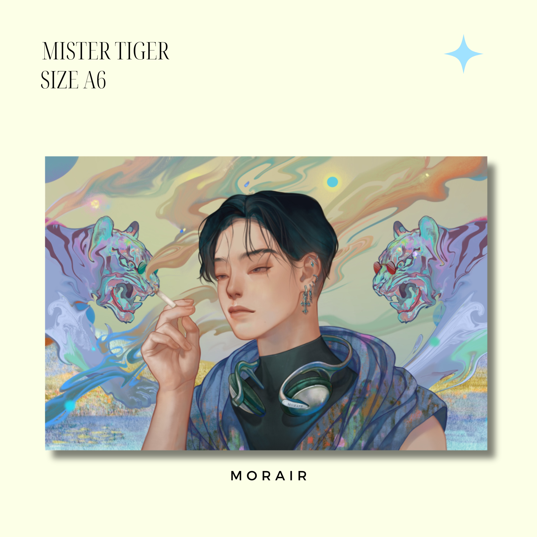 Mister Tiger postcard