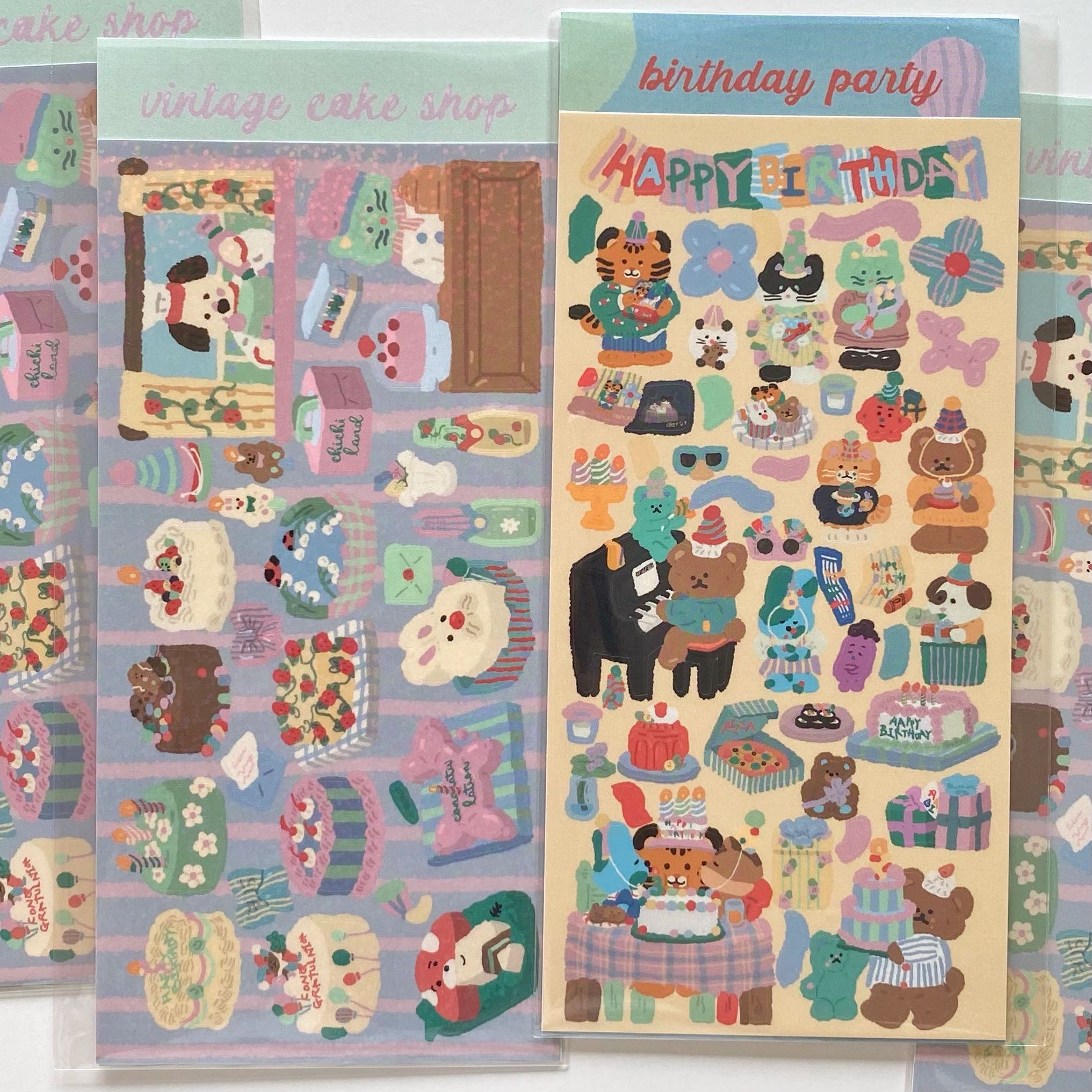 Chichiland sticker (3 types)