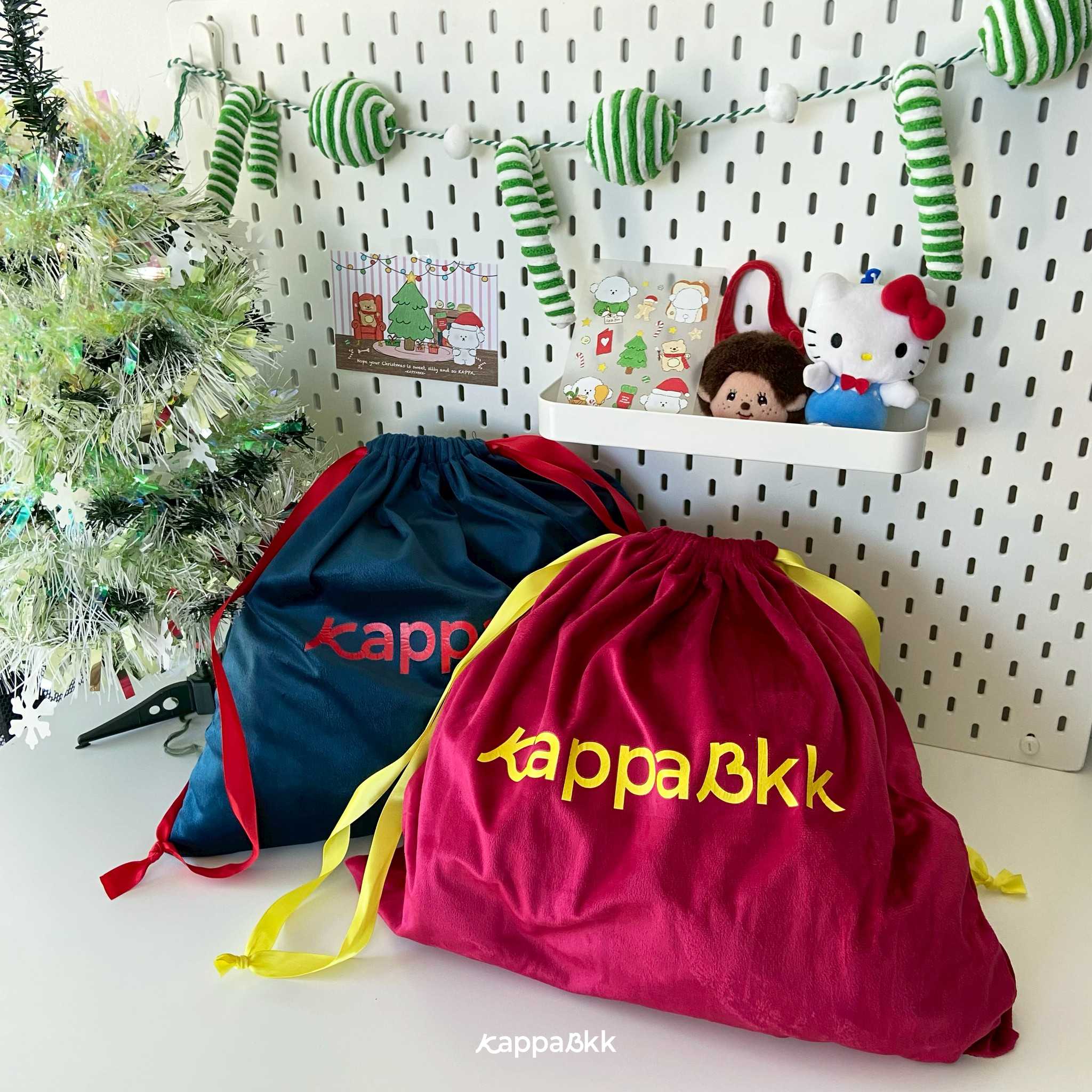 KAPPABKK Velvet Bag – Special Collection ถุงผ้ากำมะหยี่ใส่กระเป๋า สำหรับของขวัญ