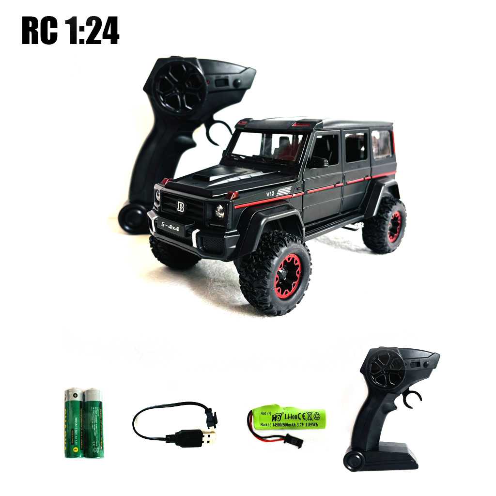 รถบังคับ & โมเดล รุ่น Mercedes-Benz G500 4x4 V12 Brabus 1:24 RC