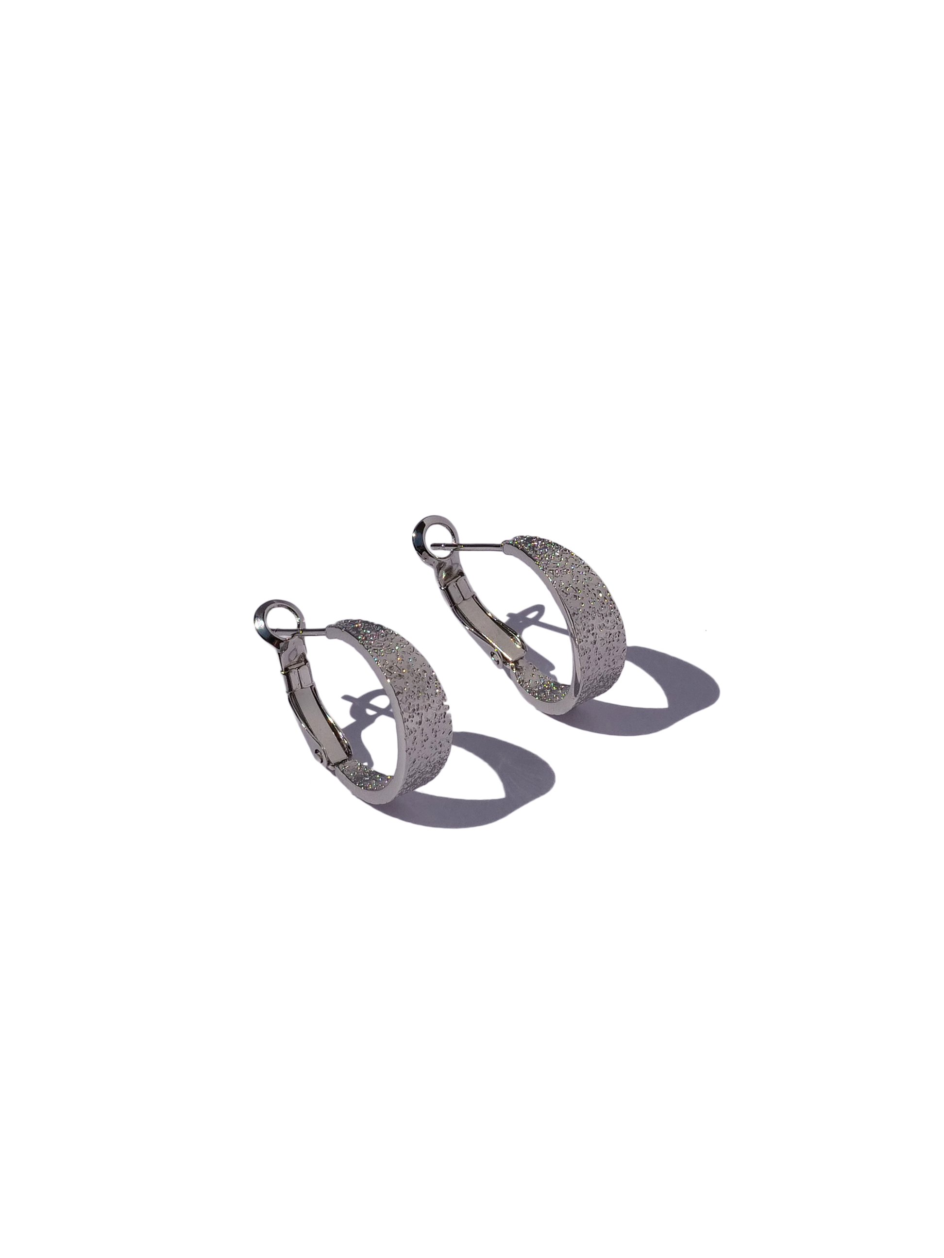 Mini Chanika's Earrings - Silver Unisex