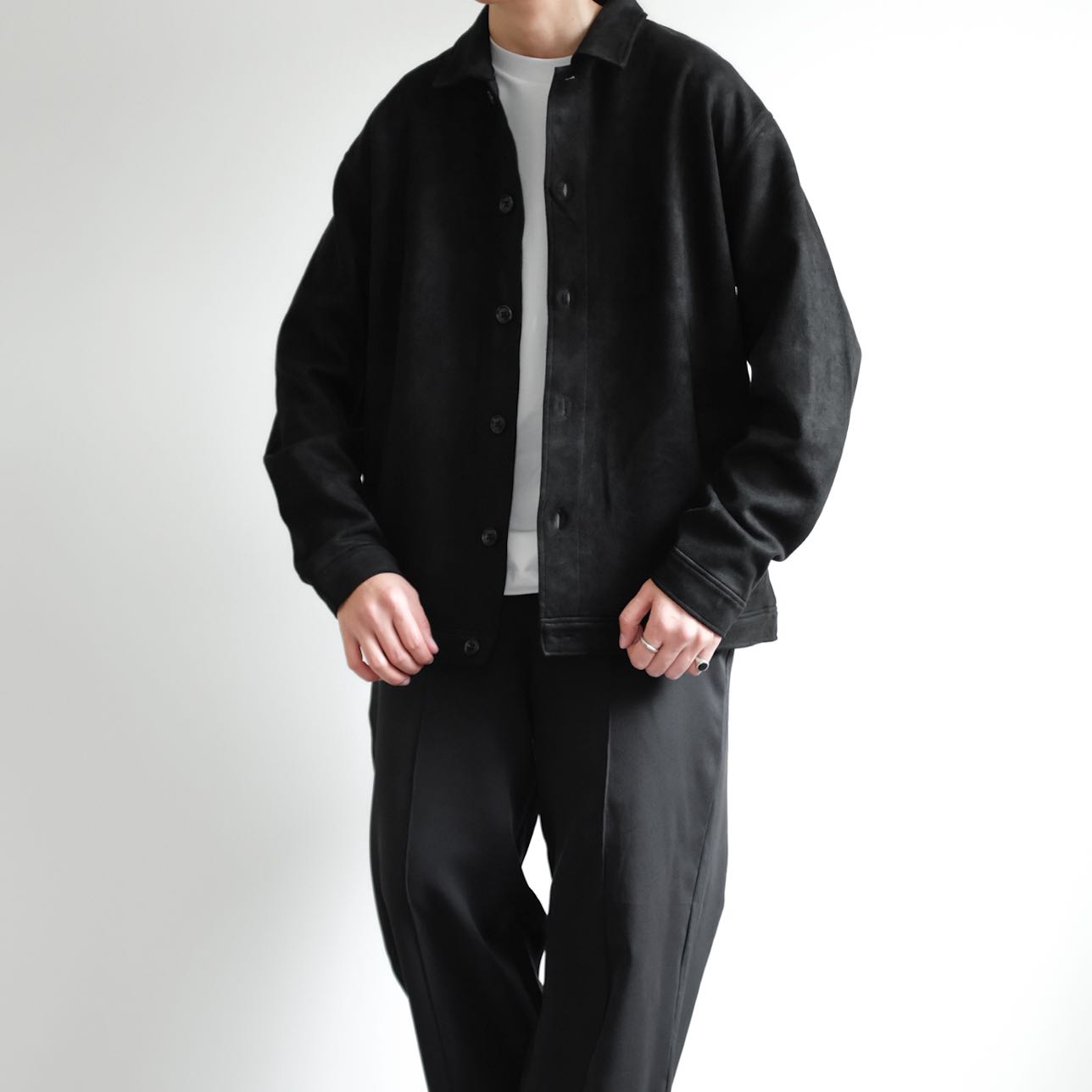 D COLLECTION  Cropped Velvet Oversized Jackets 