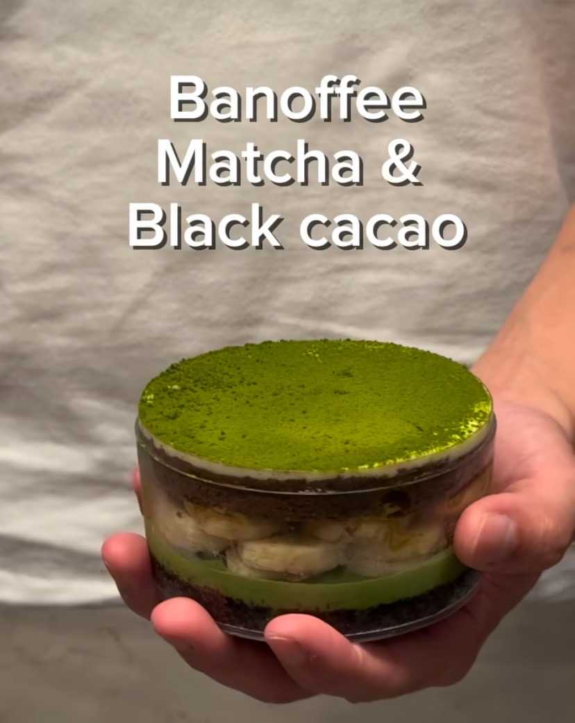 PekoPeko - Healthy Mini Banoffee - Matcha -Cacao