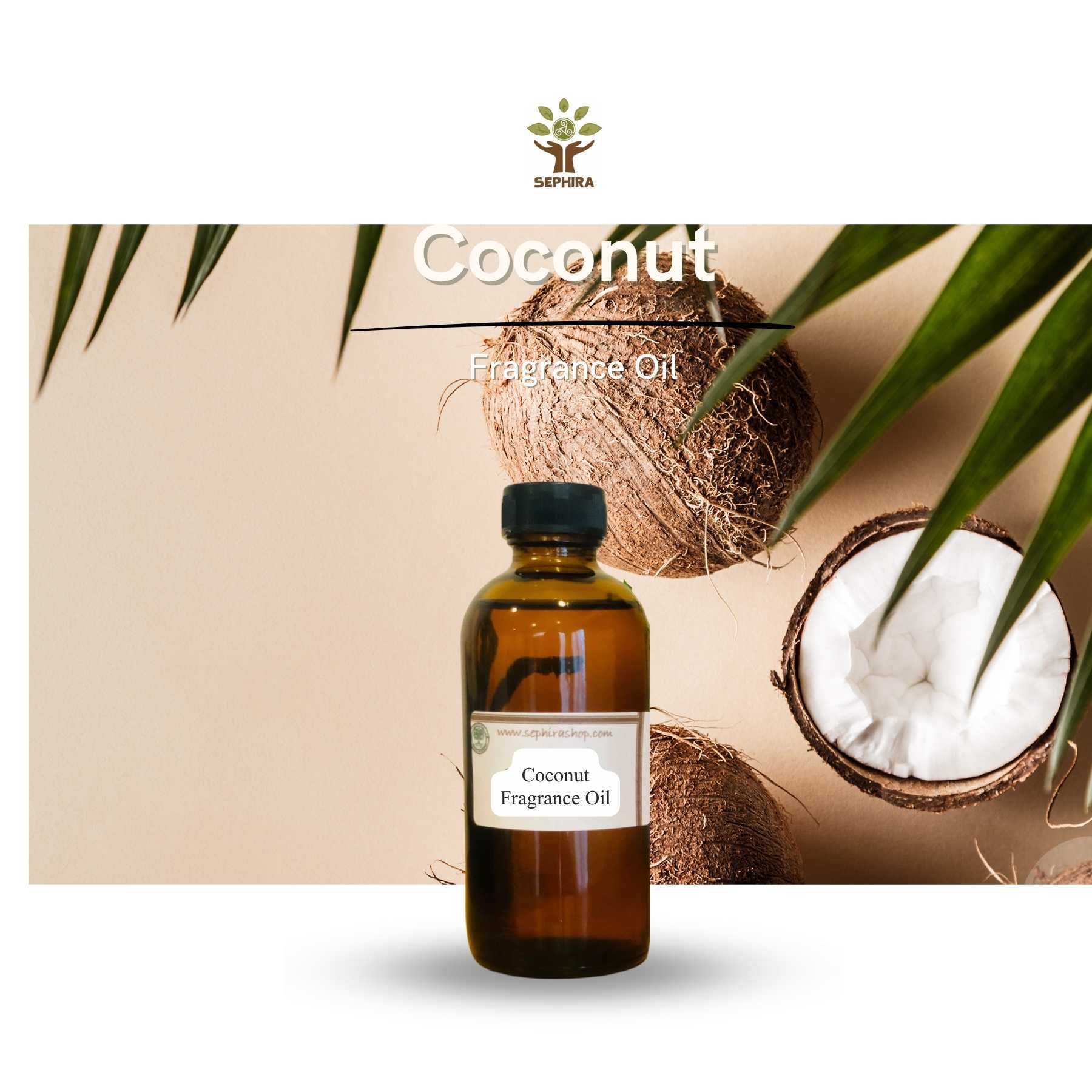 หัวน้ำหอม กลิ่นมะพร้าว Coconut Fragrance oil สำหรับผสม ทำสบู่ ทำโลชั่น น้ำหอมฉีดตัว ทำเทียนหอม