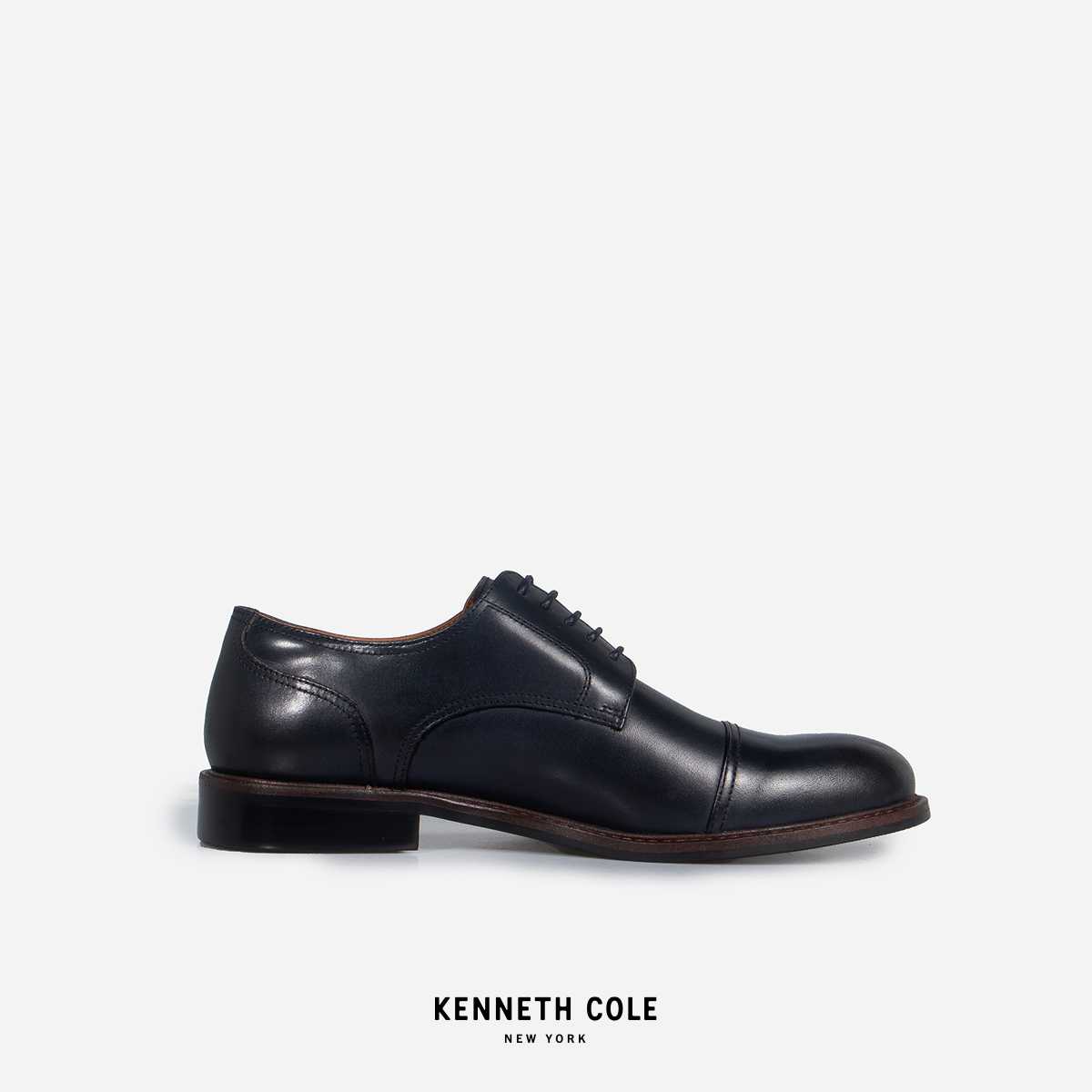 KENNETH COLE รองเท้าทางการผู้ชายรุ่น PATTISON LACE UP NAVY สีกรม ( DRS - KF74075LE-410 )