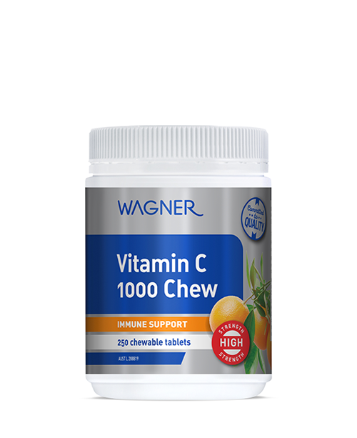WAGNER Vitamin C 1000 Chew แบบเคี้ยว 250 เม็ด