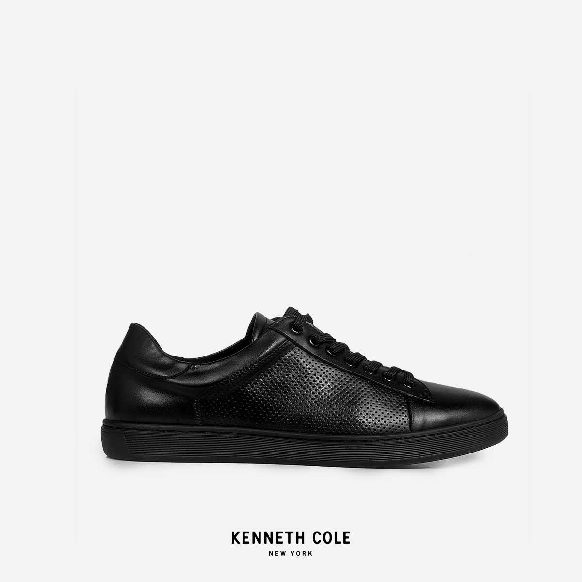 KENNETH COLE รองเท้าผ้าใบผู้ชาย รุ่น GEORGE BLACK สีดำ ( SNK - RS31062LE-001 )
