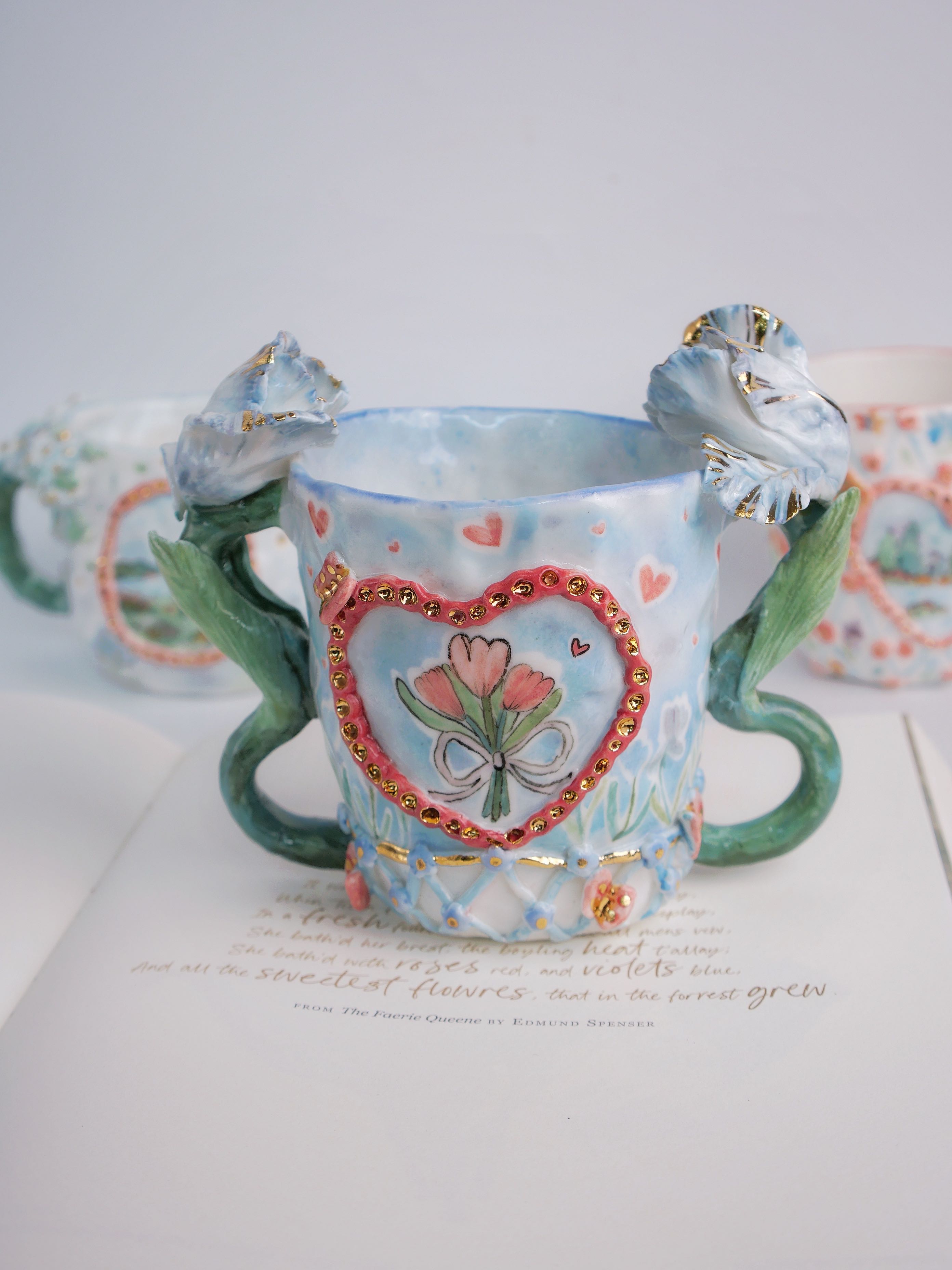 tulip tie mug
