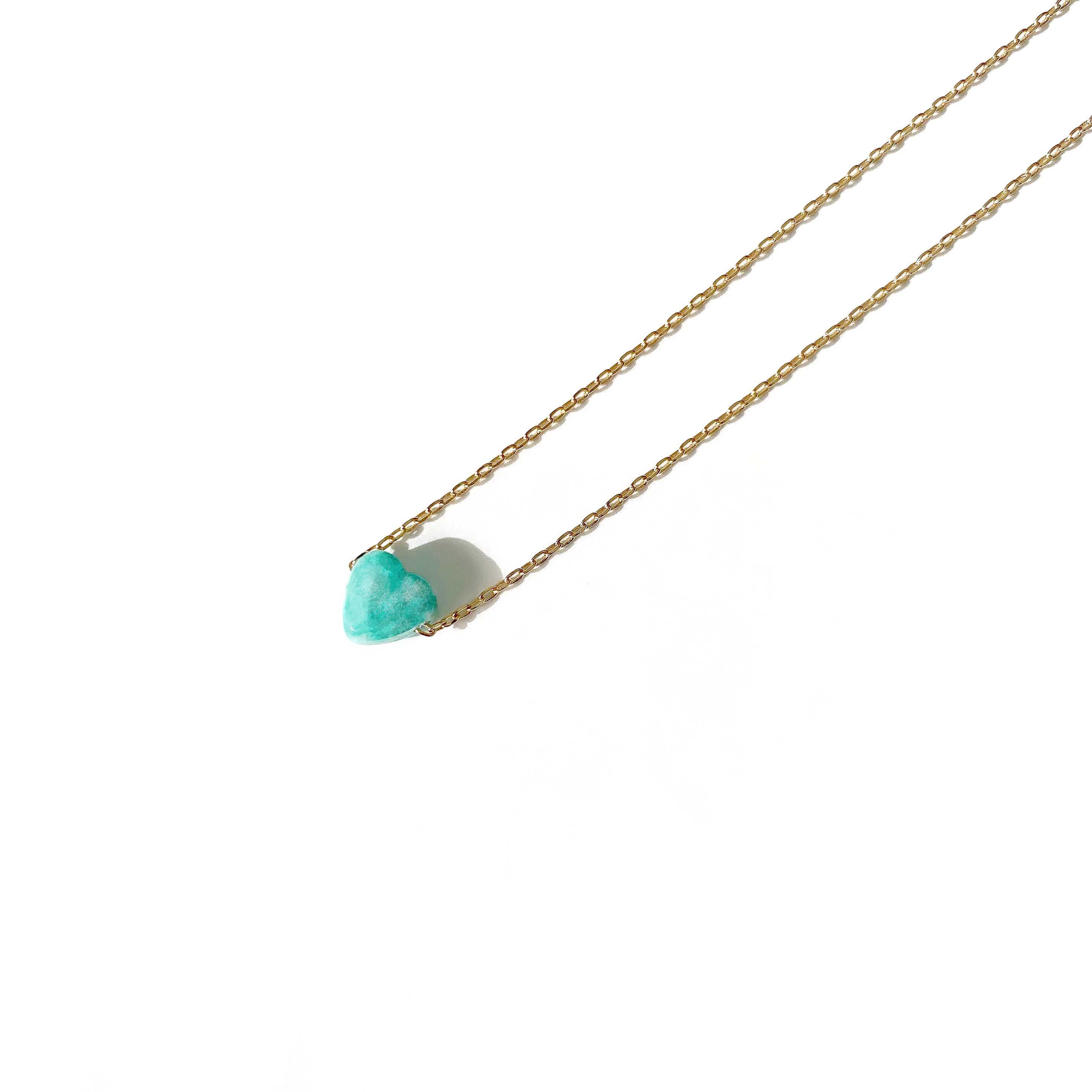 BABY HEART NL (amazonite)