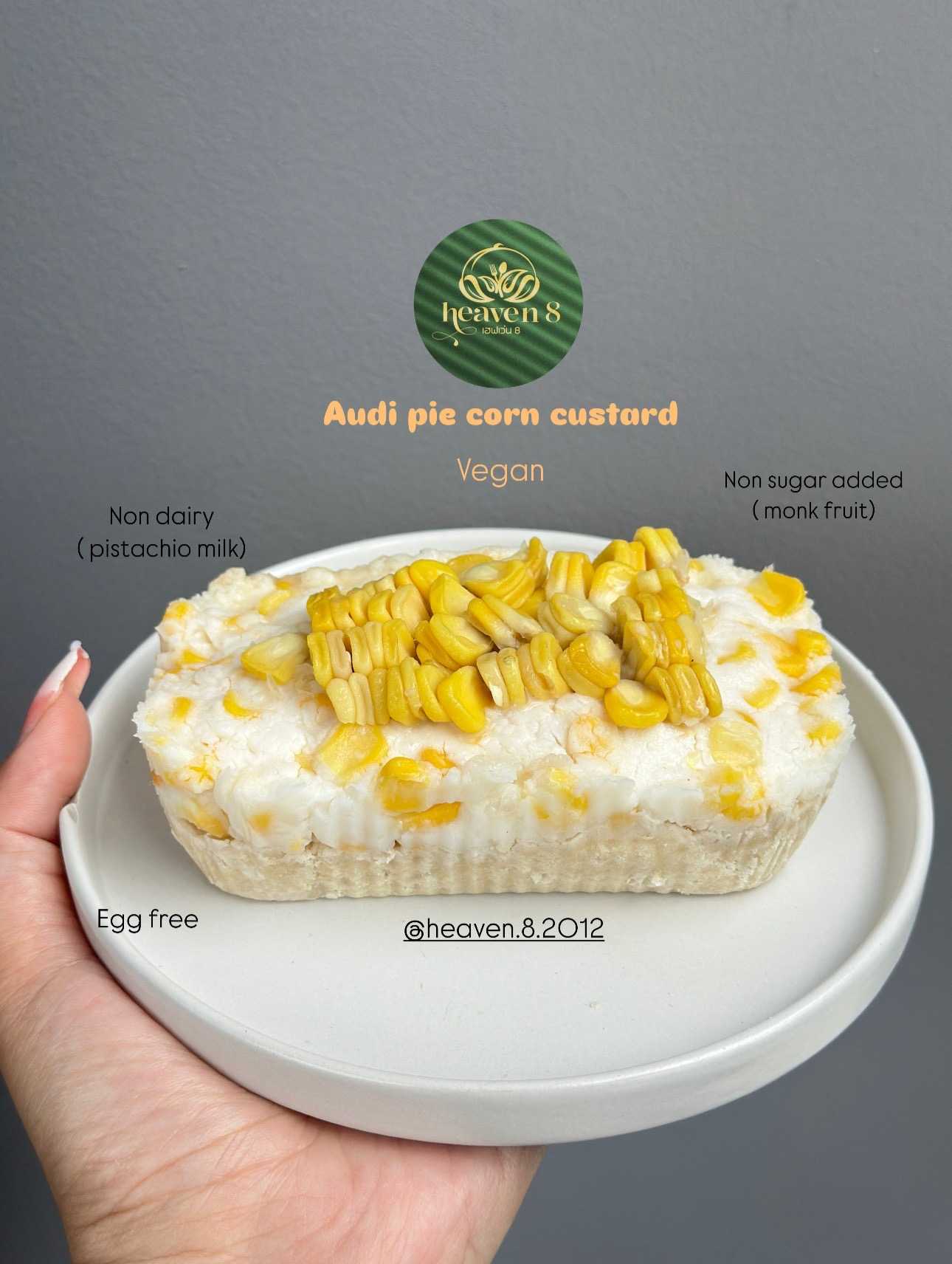 Heaven8 - Audi pie รส Corn custard (Pre-order)