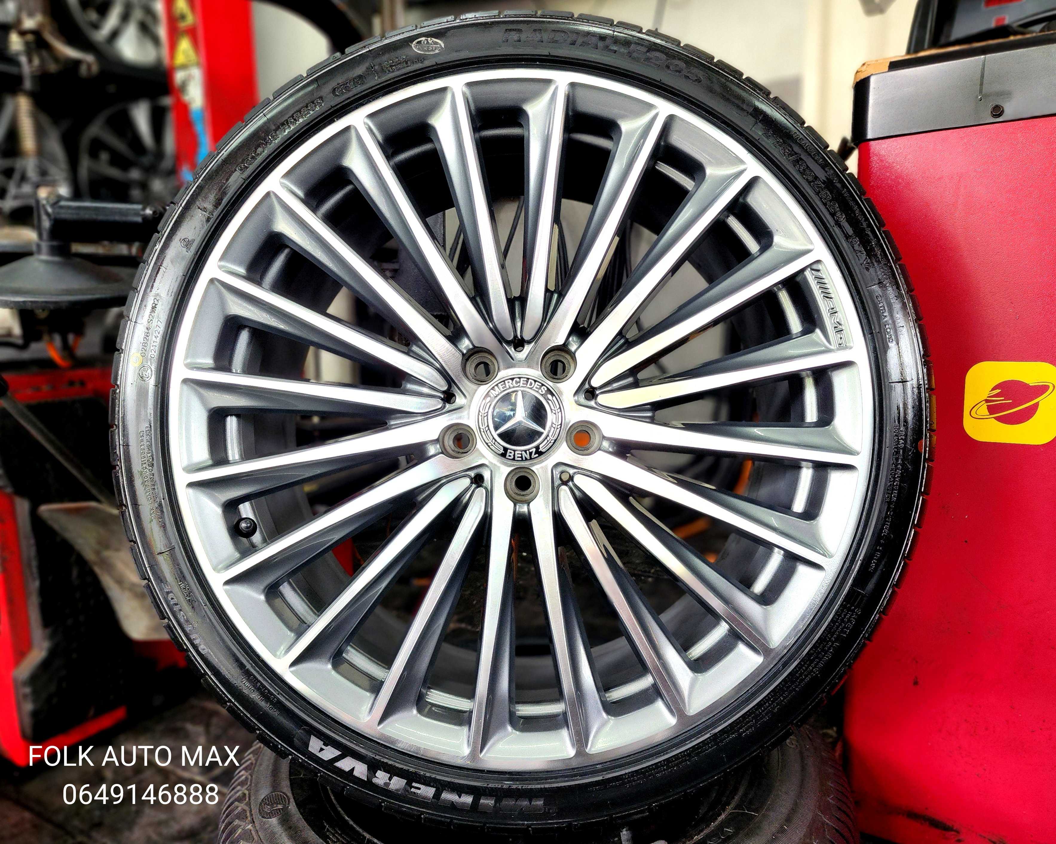 ปี 25 ล้อ Mercedes Benz แท้ ขอบ 20 CLS 220d พร้อมยางใหม่ 1630468  91204568  91203568