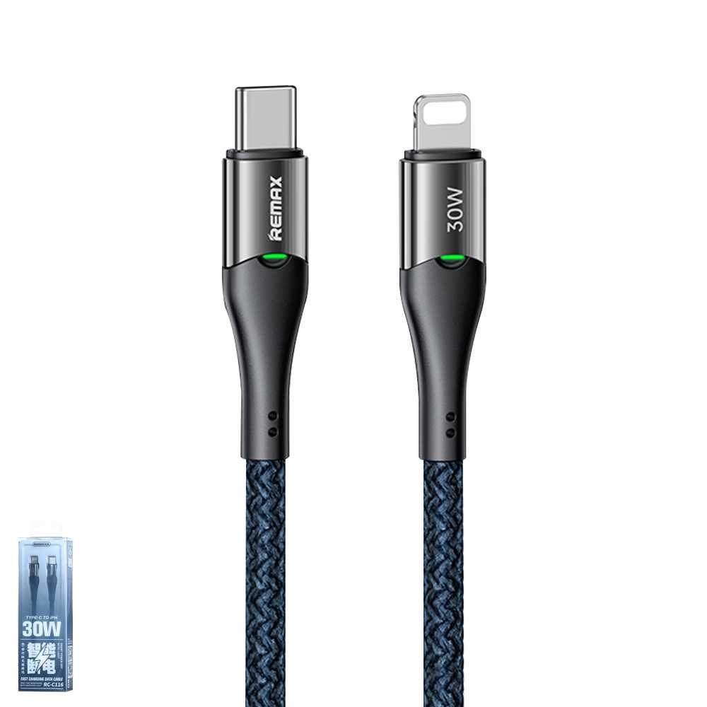 Cable Type-C To Lightning1.2M,30W (RC-C116) - สายชาร์จ REMAX