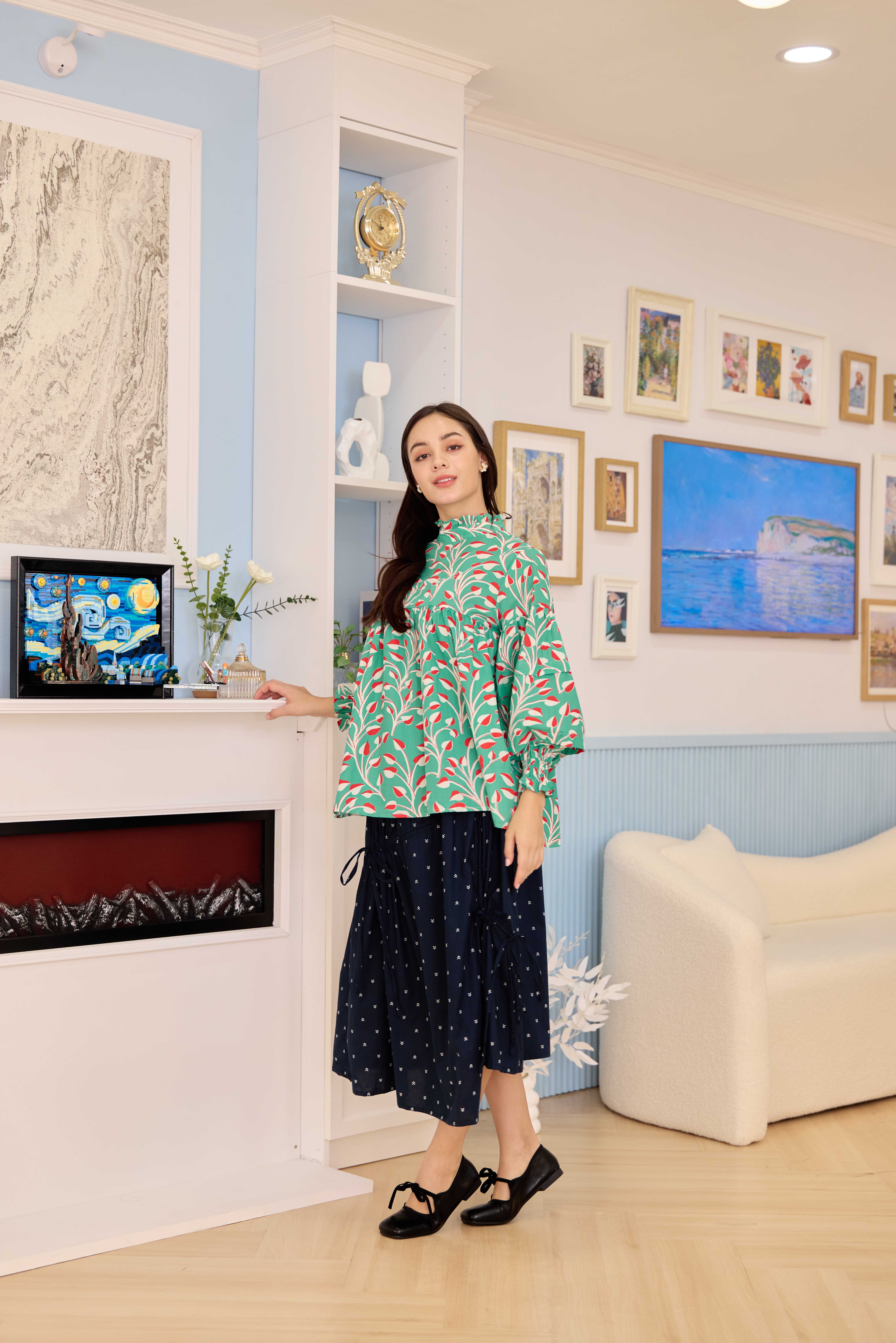 Macaron set - Dark Green Classic