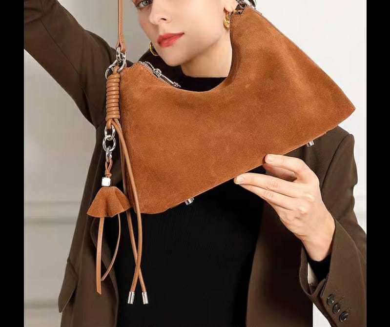 🌟🌟 HAVI 🌟🌟 กระเป๋าหนังวัวแท้ 100% งานหนังกลับ งานแฮนด์เมด เกรดพรีเมี่ยม